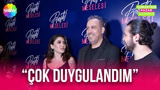 Haluk Levent, Prestij Meselesi galasına Melek Mosso ve Özgür Can Çoban ile katıldı