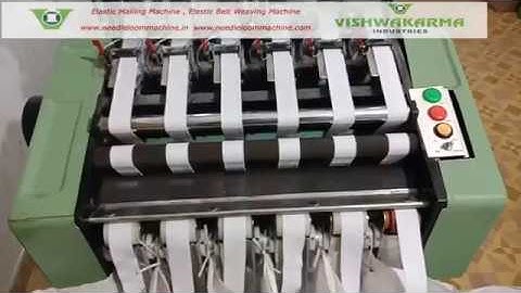 Elastic Tape Machine,Woven Elastic Tape Making Machine Vi 6/55