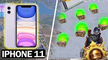IPHONE 11 PUBG GRAPHIC TEST🔥|60FPS Smooth Gameplay 😍| IOS 26 BGMI Test in 2025