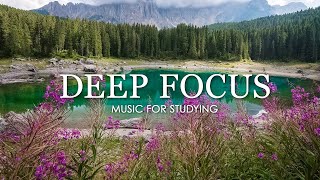 🔴 Deep Focus 24\/7 - Ambient Music For Studying, Concentration, Work And Meditation Seascape