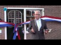 Opening Hutkoffer Heiloo door burgemeester Romeyn