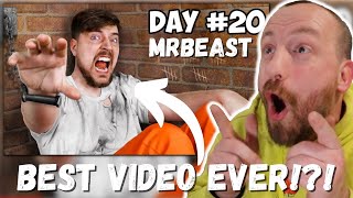 BEST VIDEO EVER!?! MrBeast $10,000 Every Day You Survive Prison (FIRST REACTION!)