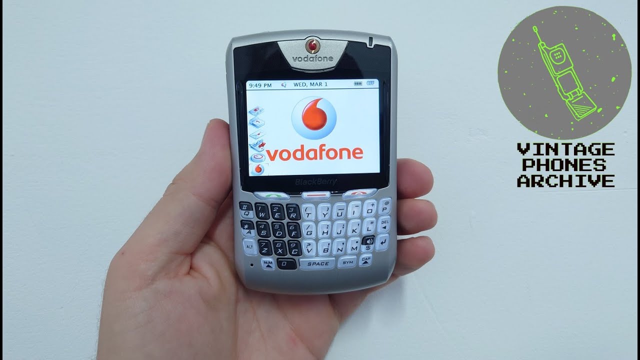 Blackberry 8707v Mobile phone menu browse, ringtones, games, wallpapers