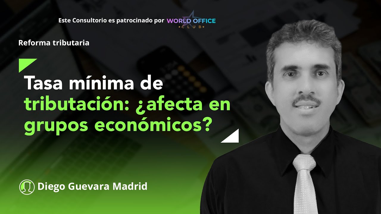 Efecto del cálculo de la tasa mínima de tributación en grupos que ...
