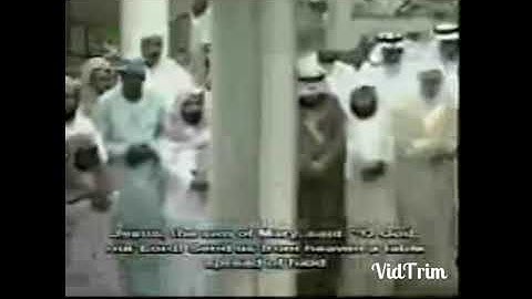 تلاوة من صلاة التهجد ليلة 27 رمضان 1424 من سورة المائدة والأنعام فضيلة الشيخ سعود الشريم