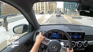 MERCEDES GLB 200 163HP POV TEST DRIVE