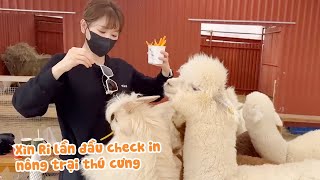 Vợ chồng Xìn Ri lần đầu check in nông trại thú cưng | Xìn Ri Official