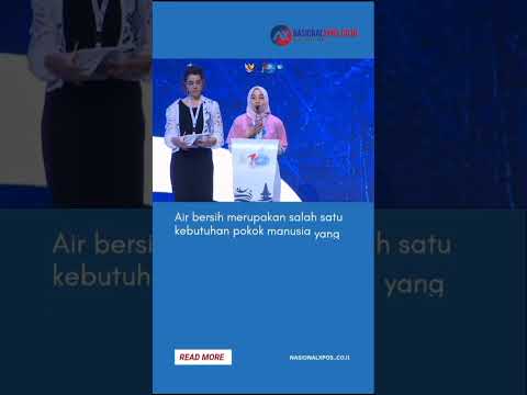 Sahara Putri Ayu Wakili Generasi Muda Indonesia Diacara 10th World Water Forum