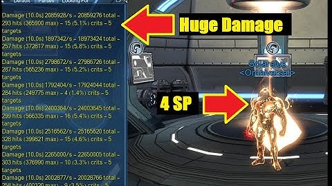 DCUO Solareius : PROOF you Only Need 4 SKILL POINTS  ...