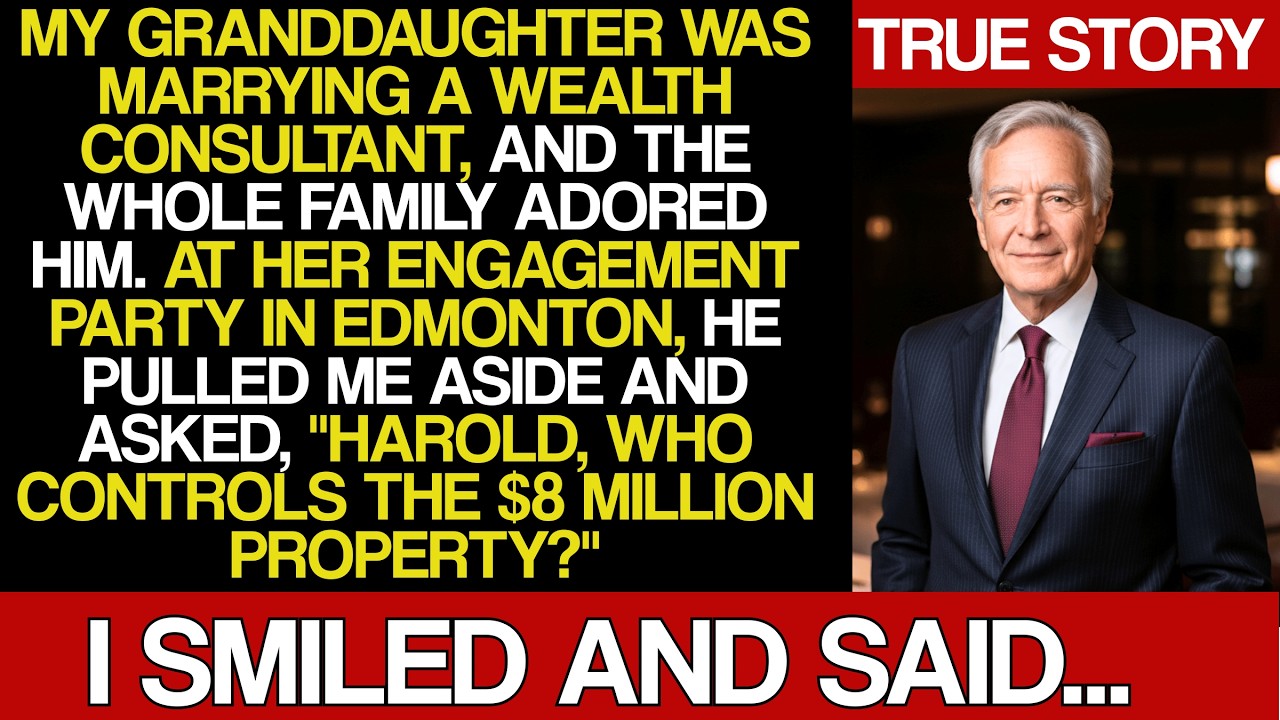 At My Granddaughter's Engagement Party, Her Fiancé Leaned Over And Asked Me, 