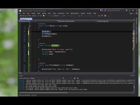 Methods That Return