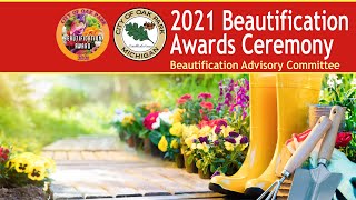 2021 Annual Beautification Awards Ceremony