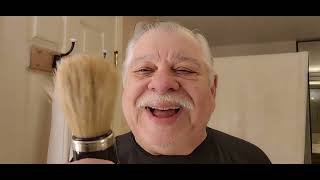Shave & a Nurse Joke / Review Omega Boars Brush #10098 Professional screenshot 3