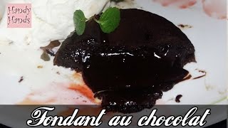 Шоколадный фондан — Fondant au chocolat | Быстрый видеорецепт от Handy Hands