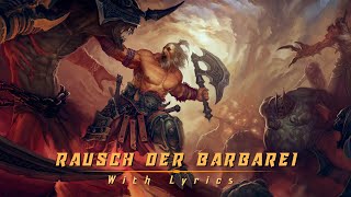 FEUERSCHWANZ feat. Hämatom - Rausch der Barbarei - With Lyrics