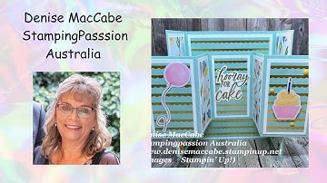 Make it Monday - Double Accordion Gatefold Card - 20.1.2025