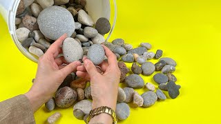 3 Super DIY Ideas with Pebbles.