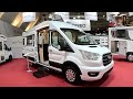 Giottiline giottivan 60 ft exclusive rv camper giotti van ford cmt walkaround  interior a1751