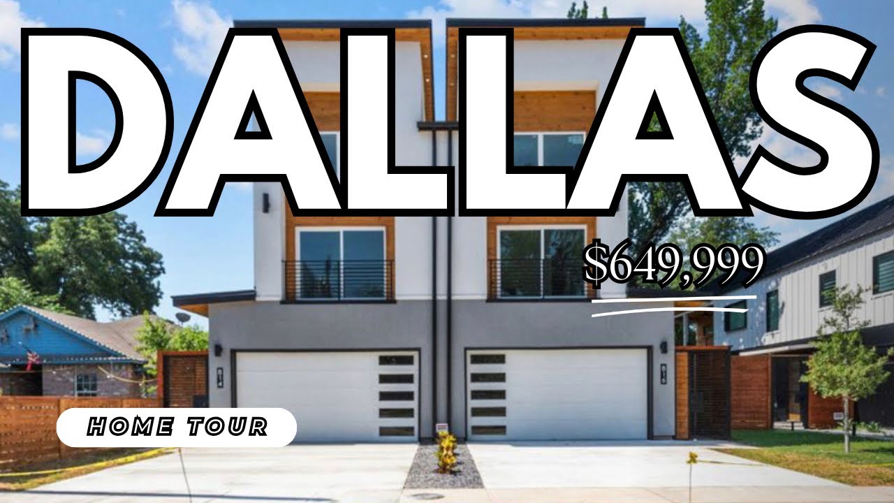 New Townhomes in Trinity Groves Dallas for Sale YouTube