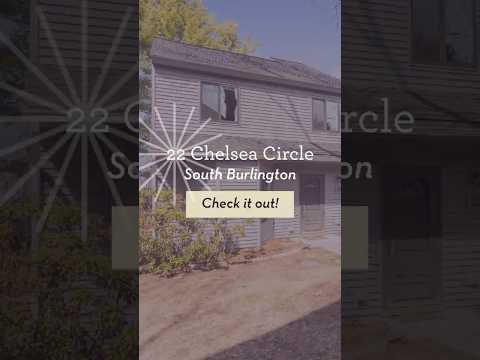 22 Chelsea Circle, South Burlington, VT home video tour