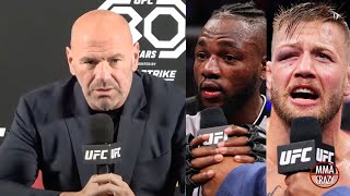Dana White addresses the use of homophobic slurs by two fighters during UFC 293