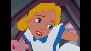 Alice In Wonderland 1951 Young Girl Grows
