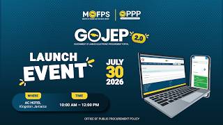 Launch of the Government of Jamaica Electronic Procurement (GOJEP) 2.0 Platform