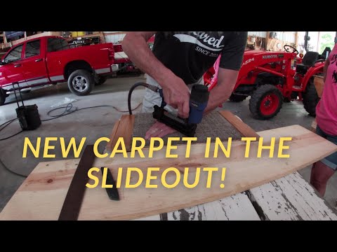 How To Replace Carpeting In Your RV Slideout