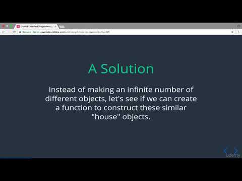 133 Introduction to Object Oriented Programming with JavaScript