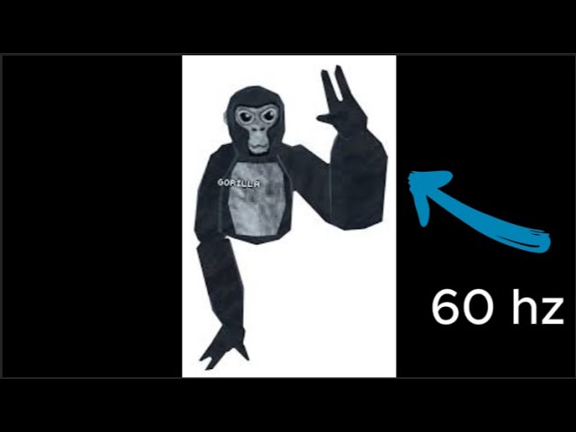 How to get 60 hz in gorilla tag (steam only)