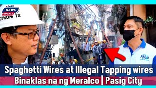 🔴Live: Clearing Operation ng MERALCO Mga Illegal Tapping Binaklas na | Pasig News Update