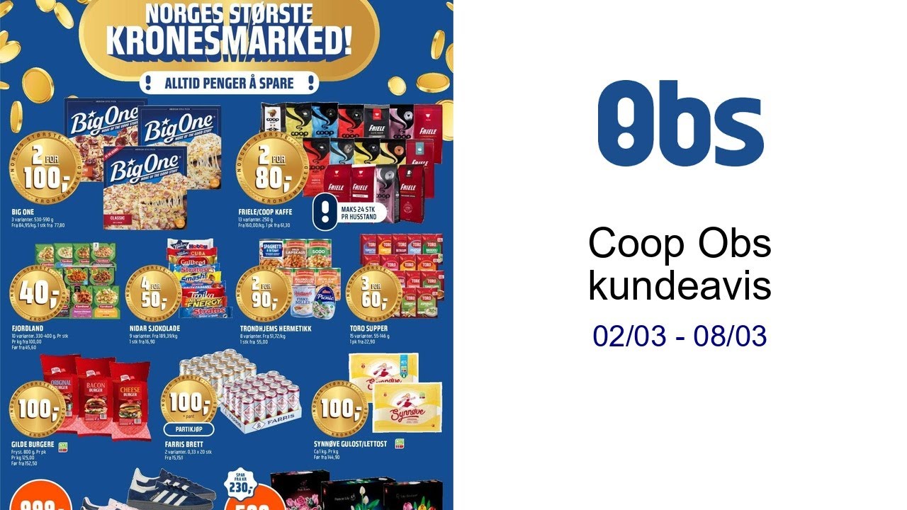 Coop Obs kundeavis 02/03 - 08/03
