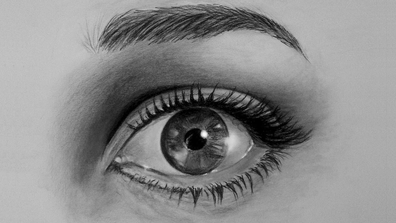 Tutorial e disegnare un occhio realistico passo per passo How to draw an eye