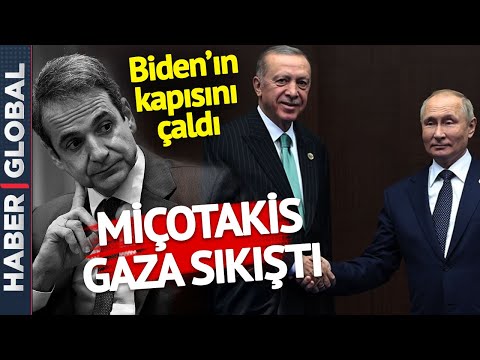 Yunanistan Gaza Sıkıştı! Putin'in Türkiye Hamlesi Miçotakis'i Kudurttu! Koşa Koşa ABD'ye Gitti