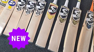 THE FIRST LOOK AT THE NEW SG CRICKET BAT SHIPMENT