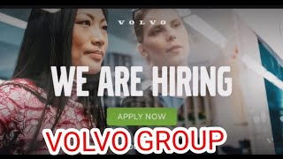 Volvo Group Jobs Openings Volvo Group Careers Job Vacancy 2022 Jobstech8