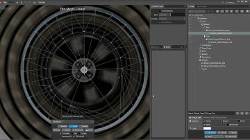 Spine - Fake 3D wheel animation.