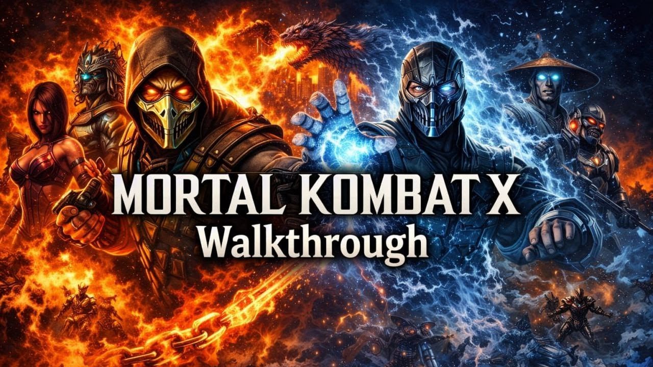 Mortal Kombat X Walkthrough – Part 13 (Epic Game).4K 60FPS