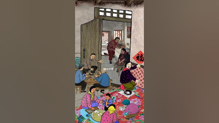Scenes of visiting relatives in the first month of the year Childhood memories of the post-8090s Ch