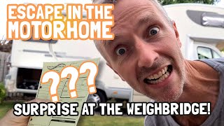 SHOCKED by Motorhome's weight  SURPRISE at the weighbridge!