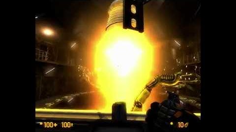 Black Mesa - Blast Pit - Killing the Three Headed Tentacle Creature