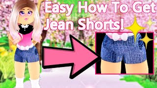 denim shorts roblox
