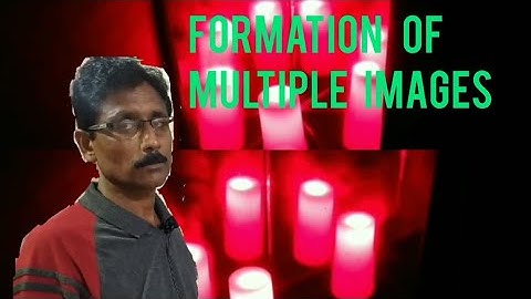 Formation of Multiple Images Using Two Plain Mirrors