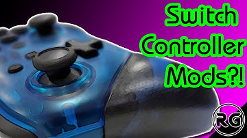 Switch Pro Controller Mod - with custom cast parts!