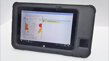 Secure Mobile SAP Access - Rugged Fujitsu Tablet with Palm Vein for SAP Logon/Function Protection