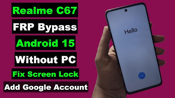 Realme C67 FRP Bypass Android 15 Without PC | Realme C67 FRP Android 15 | Add Google Account Fix