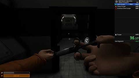 SCP Secret Laboratory Offline Escape% in 2:57.983
