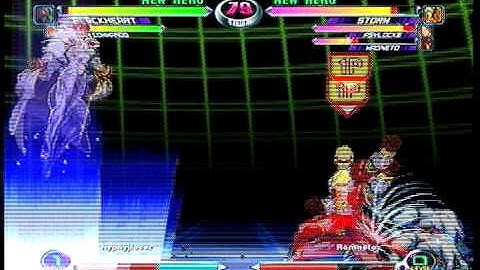 MvC2 Online (360): hyphyjlover (Cab/BH/Cap) vs Brett (MSP) 2 .:10.13.09:.