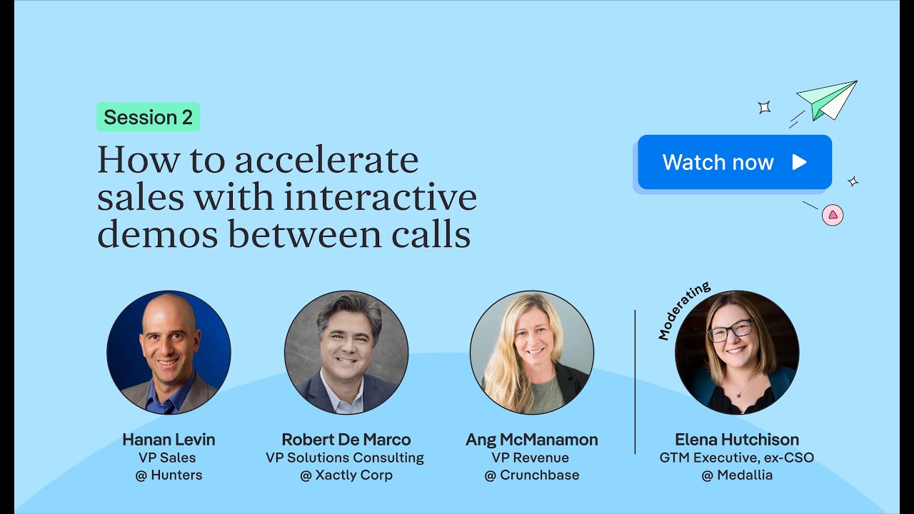 Redefining demos: Interactive demos that accelerate deals