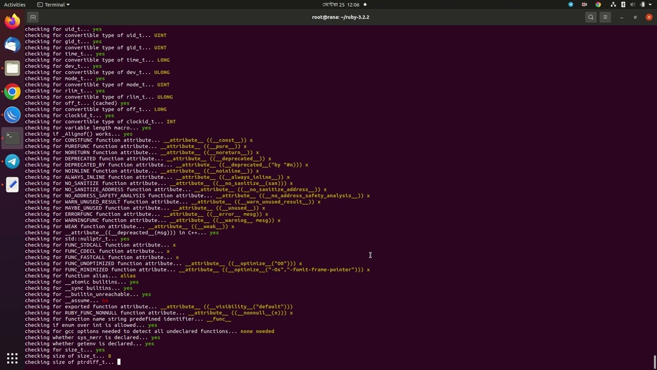 Ruby Installation support on Linux